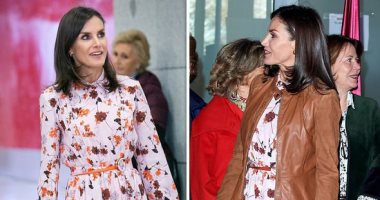 ملكة إسبانيا تخطف الأنظار بفستان فلورى أنيق ملائم للخريف.. صور