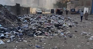 شكوى من انتشار القمامة بشارع الأربعين بمنطقة بشتيل 
