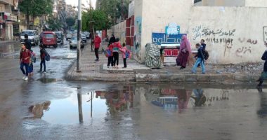 أمطار خفيفة ومتوسطة على مناطق متفرقة بالإسكندرية ..صور