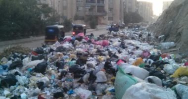 شكوى من انتشار القمامة بمنطقة زهراء مدينة نصر