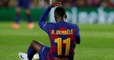 رسميا.. برشلونة يعلن غياب ديمبلى 10 أسابيع للإصابة 