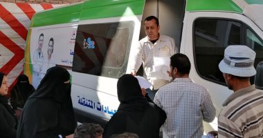 محافظ دمياط : توقيع الكشف الطبى على 2500 مواطن بقرية عطا الله بالمجان 