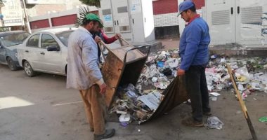 صور.. حي ثان طنطا يشن حملات نظافة وغزالة الإشغالات 