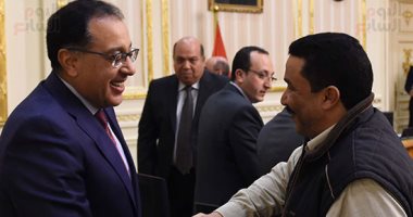 رئيس الوزراء يلتقى أعضاء مجلس النواب عن محافظتى شمال وجنوب سيناء 