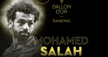 حفل الكرة الذهبية 2019 .. محمد صلاح في المركز الخامس لأفضل لاعبي العالم