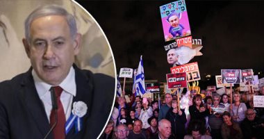 آلاف الإسرائيليين يحتجون على نتنياهو رغم العزل العام بسبب كورونا