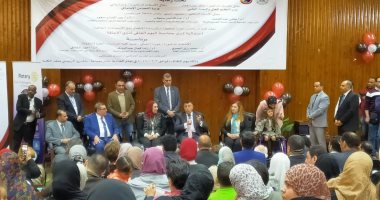 جامعة عين شمس تحتفل باليوم العالمى لمتحدى الإعاقة بكلية الدراسات