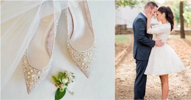 3 نصائح تساعدك على اختيار حذاء مناسب لزفافك لو كنتِ أطول من خطيبك