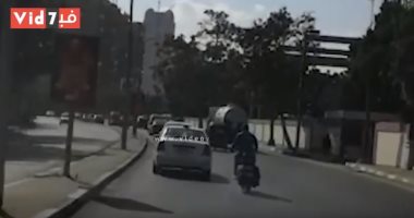 حركة المرور على كورنيش النيل بالعجوزة في الاتجاهين..فيديو