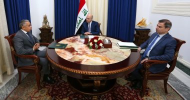 الرئاسة العراقية: الرئيس السيسى يؤكد لبرهم صالح دعم أمن واستقرار العراق