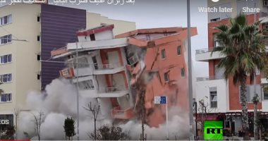 رُب ضارٍة نافعة .. بعد زلزال عنيف ضرب ألبانيا.. السلطات تفجر المبانى
