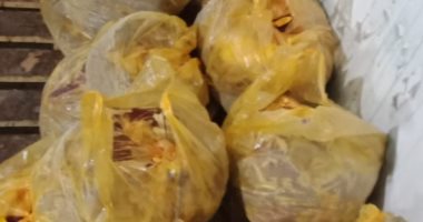 إعدام 350 كيلو منتجات لحوم فاسدة في حملة بشبرا الخيمة 