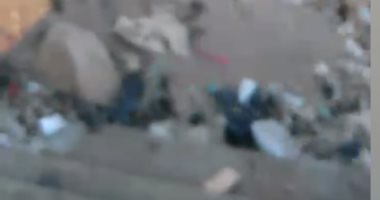 قارئ يشكو من انتشار القمامة بمنطقة سلم دائرى شارع عشرة المحور الجديد بالوراق