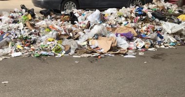 شكوى من انتشار القمامة بشارع دمشق بالمهندسين