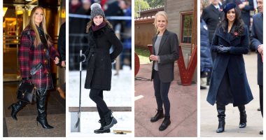 6 طرق لارتداء الأحذية الشتوية على طريقة المشاهير.. كيت ميدلتون أبرزهن