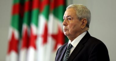 الرئيس الجزائرى المؤقت يدلى بصوته فى الانتخابات الرئاسية