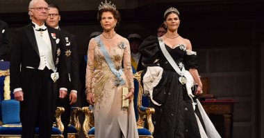 أميرات العائلة المالكة السويدية يتألقن فى حفل جوائز نوبل