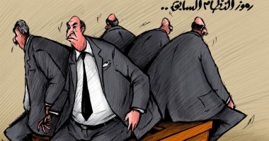 كاريكاتير الصحف الإماراتية .. رموز النظام السابق جالسون على صناديق انتخابات الجزائر