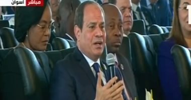 الرئيس السيسى: 30 مليون مصرى خرجوا فى ثورة يونيو من أجل التغيير