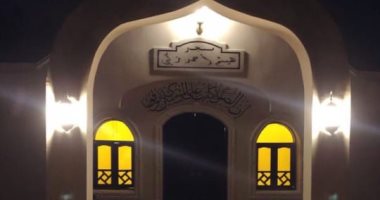 صور.. مسجد هيثم أحمد زكى يستعد لإقامة أول صلاة به اليوم