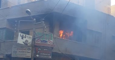قارئ يشارك بصور السيطرة على حريق داخل شقة سكنية بمنطقة السبع بنات بالغربية
