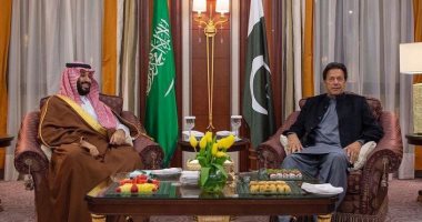 ولى العهد السعودى ورئيس وزراء باكستان يبحثان التطورات الإقليمية فى الرياض