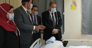 مساعد وزير الصحة يزور مستشفى حميات بنها للاطلاع على سير العمل