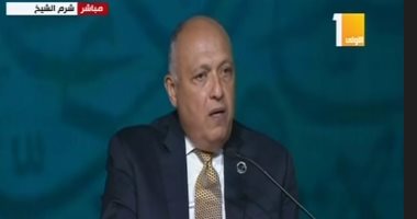فيديو.. وزير الخارجية بمنتدى الشباب: لا تستطيع دولة بمفردها مواجهة ظاهرة الإرهاب