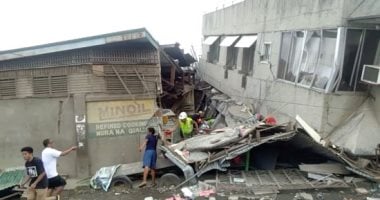 مصرع 3 أشخاص وفقدان 7 آخرين بانهيار مبنى جنوب الفلبين جراء زلزال قوى