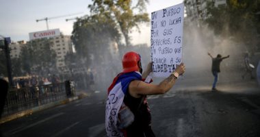 استمرار الاحتجاجات العنيفة فى تشيلى ضد الحكومة 