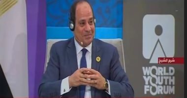 الرئيس السيسى لشباب العالم: الإرهاب يسعى لتعجيز طاقة الحركة لمصر إلى الأمام