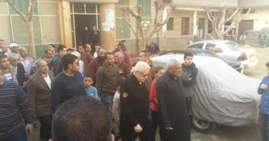 صور.. إنهاء ترتيبات جنازة شقيقة مرتضى منصور بقرية بشالوش