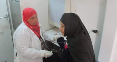 كشف طبى وتقديم خدمات متعددة فى قافلة لمديرية أمن كفر الشيخ