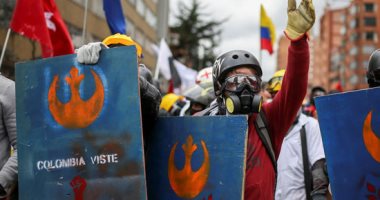 مسيرات تجوب شوارع كولومبيا ضد سياسات الرئيس إيفان دوكى