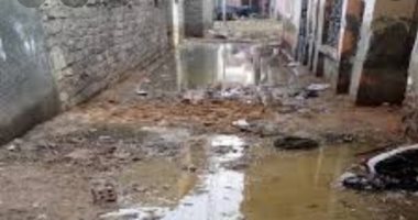 قارئ يشكو استمرار انتشار مياه الصرف الصحى بقرية البكوات فى البحيرة