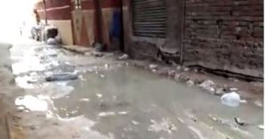قارئة تشكو انتشار مياه الصرف الصحى بشارع مسجد عبد الرحمن المرج الشرقية