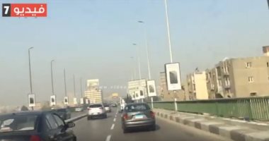 سيولة مرورية بمحور المشير طنطاوى المتجه من وإلى القاهرة الجديدة