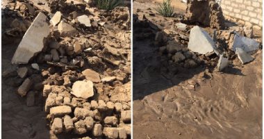 شكوى تسريب مياه الصرف الصحى فى مقابر دشلوط محافظة أسيوط