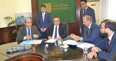 جامعة الإسكندرية توقع بروتوكول تعاون مع مركز القاهرة الإقليمى للتحكيم الدولى