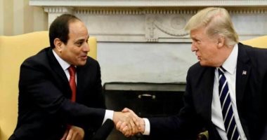 ترامب يشيد للرئيس السيسي بالجهود المصرية تجاه القضية الليبية.. ويرفض التدخلات الأجنبية
