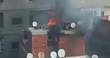 السيطرة على حريق داخل محل زيوت فى العمرانية دون إصابات