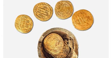 اكتشاف عملات عربية ذهبية نادرة فى إسرائيل بينها دينار لهارون الرشيد