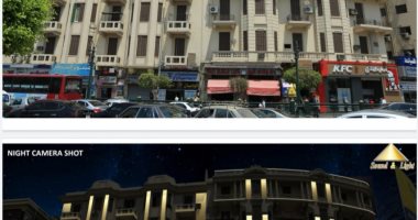 شركة مصر للصوت والضوء تبدأ تنفيذ مشروع إنارة ميدان التحرير.. صور 