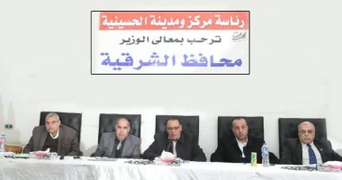 محافظ الشرقية لرؤساء المراكز:" اللى مش قادر يشتغل يقدم اعتذار"