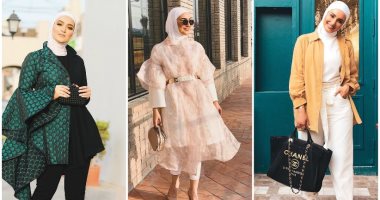 اتعلمى إزاى تنسقى إطلالاتك الشتوية مع الحجاب على طريقة الكويتية دلال الدوب