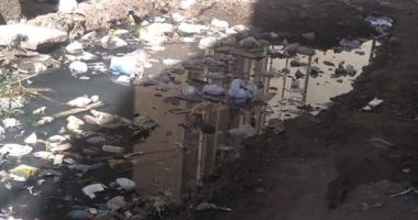 قارئ يشكو من انتشار مياه الصرف الصحى بقرية عرب الحصوة بالقليوبية