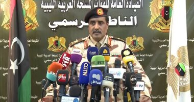 الجيش الليبي يعلن وقف إطلاق النار فى المنطقة الغربية