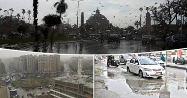 أمطار رعدية ومتوسطة بالقاهرة وشمال الصعيد والحرارة غدا صفر بسانت كاترين