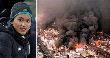 معجزة مينامينو.. نجم ليفربول ينجو من زلزال قاتل فى اليابان..فيديو وصور