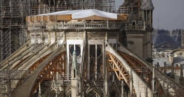مسؤول ترميم كاتدرائية نوتردام: المعلم الباريسى لا يزال فى خطر 